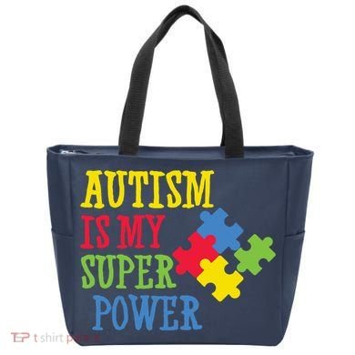 Autism Is My Super Power Tote Bag