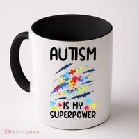 'Autism Is My Superpower Coffee Mug thumb 0