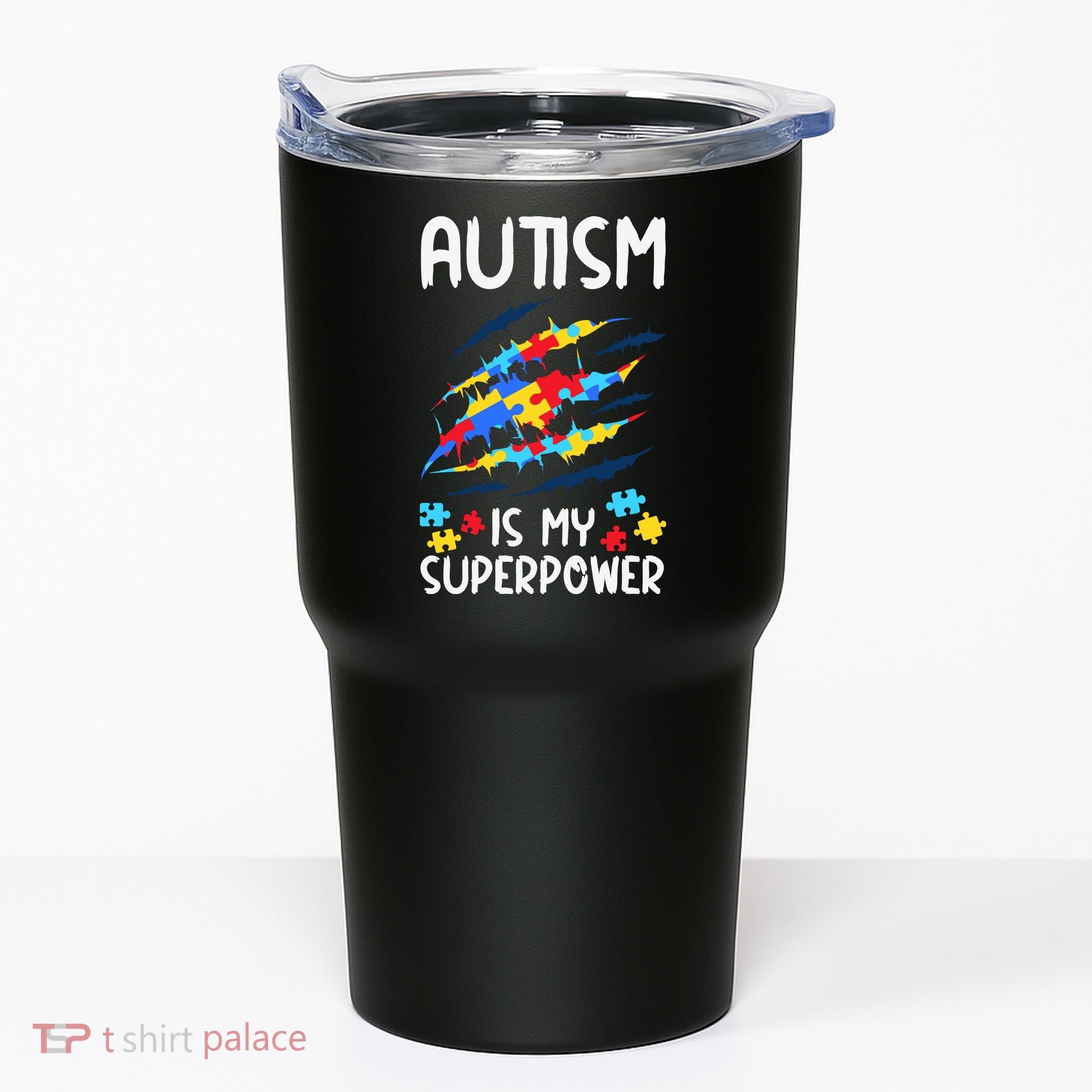 'Autism Is My Superpower Tumbler