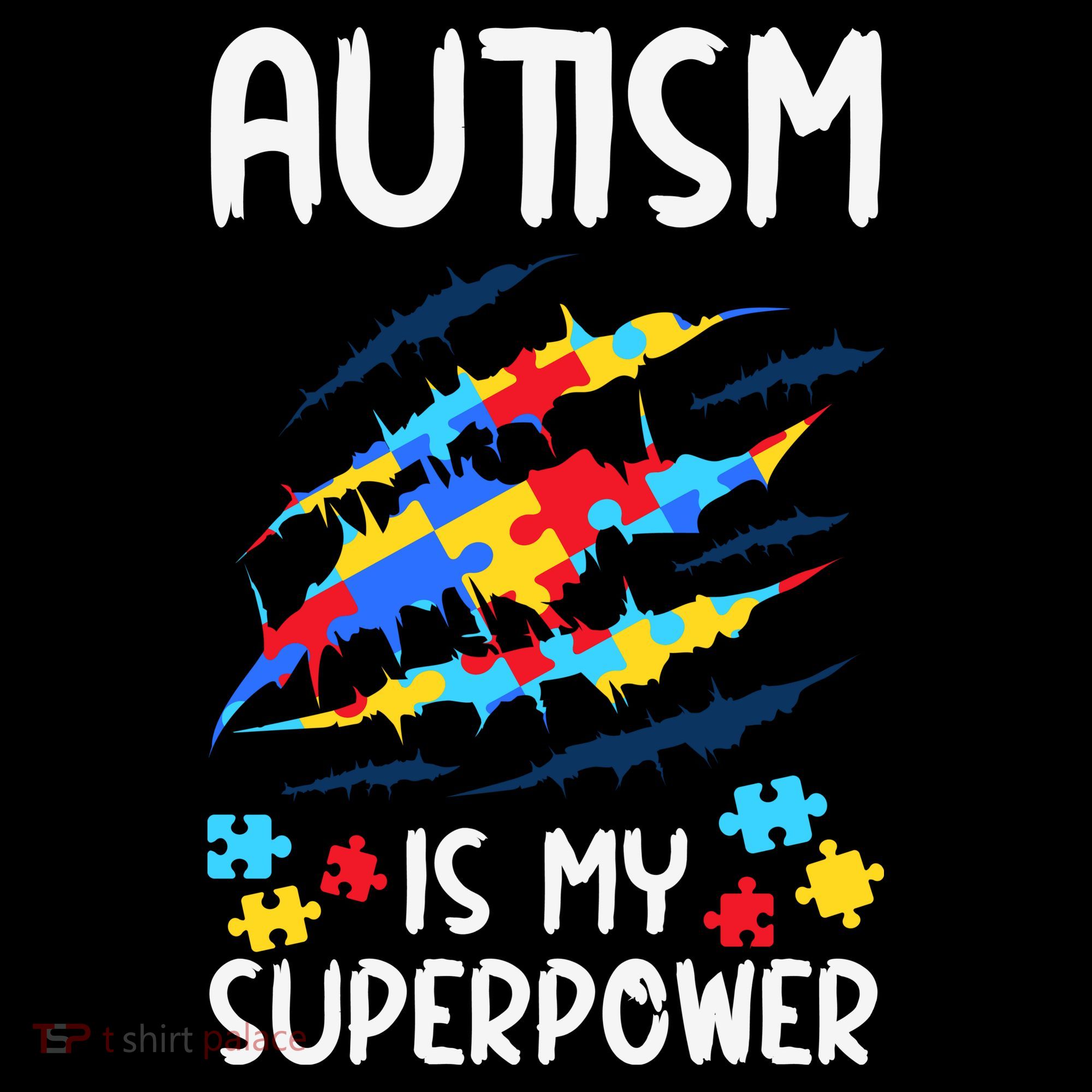 'Autism Is My Superpower Ornament