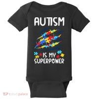 'Autism Is My Superpower Baby Bodysuit thumb 0