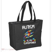 'Autism Is My Superpower Tote Bag thumb 2