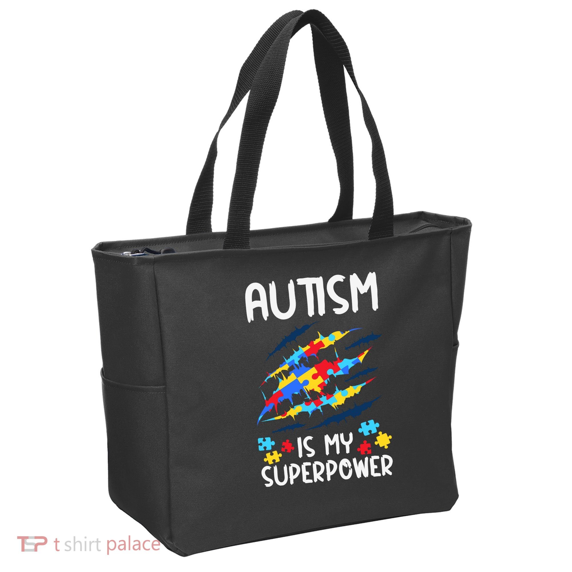 'Autism Is My Superpower Tote Bag