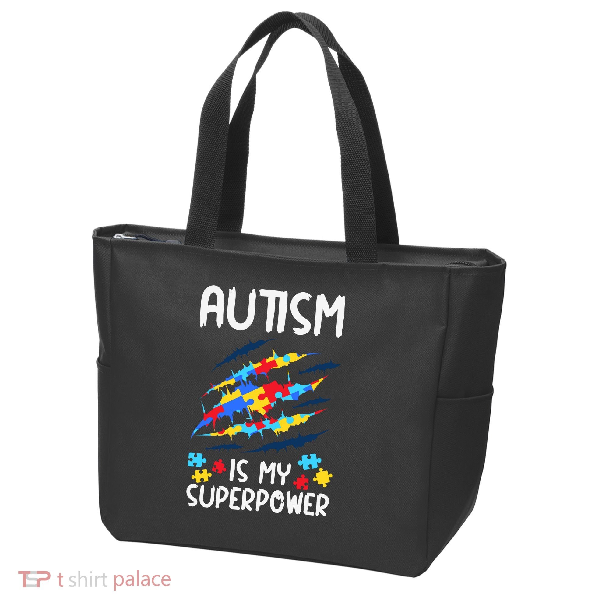 'Autism Is My Superpower Tote Bag