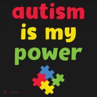 Autism Is My Power Autism Awareness Doggie Tank thumb 4