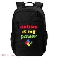 Autism Is My Power Autism Awareness Backpack thumb 0