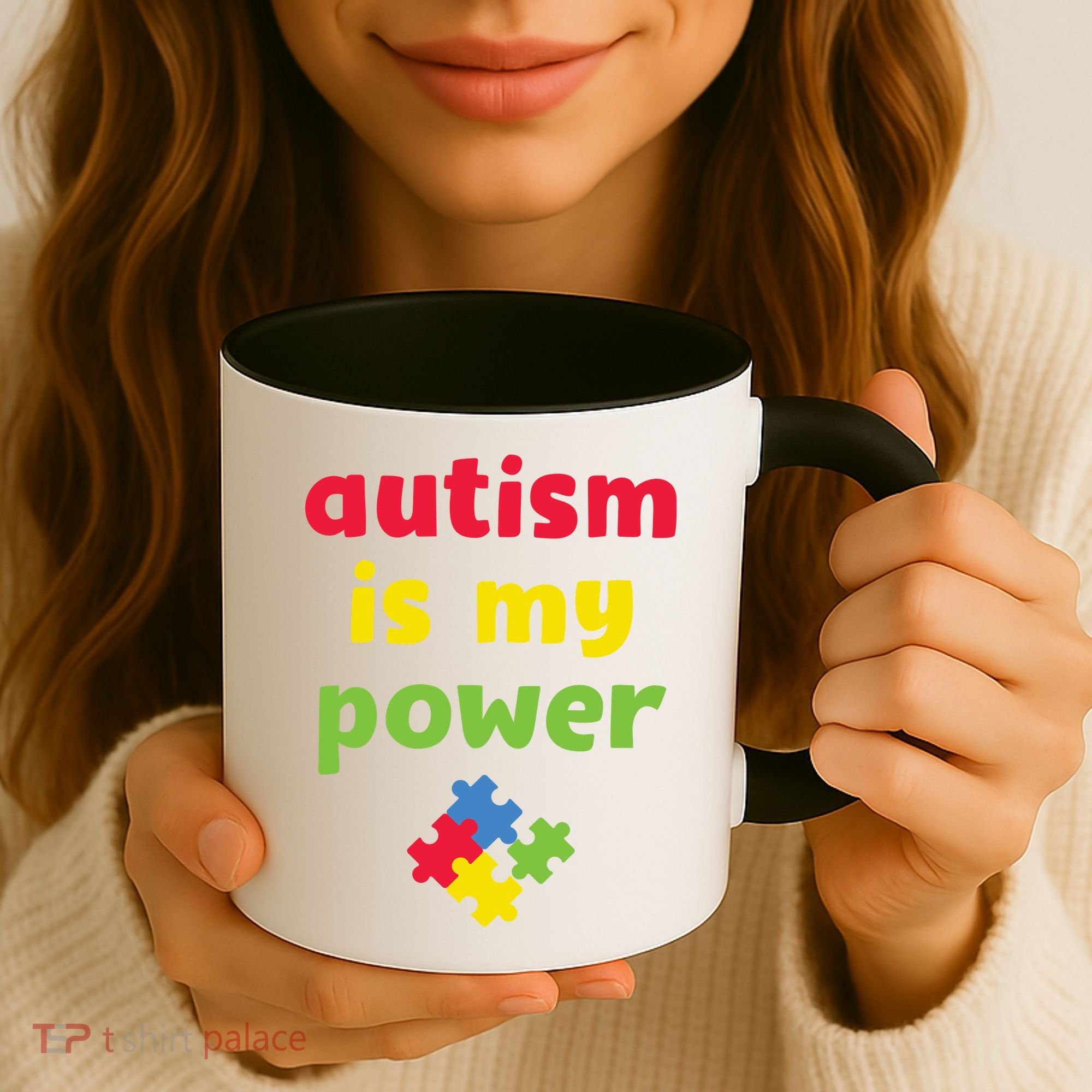 Autism Is My Power Autism Awareness Coffee Mug