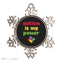 Autism Is My Power Autism Awareness Ornament thumb 0