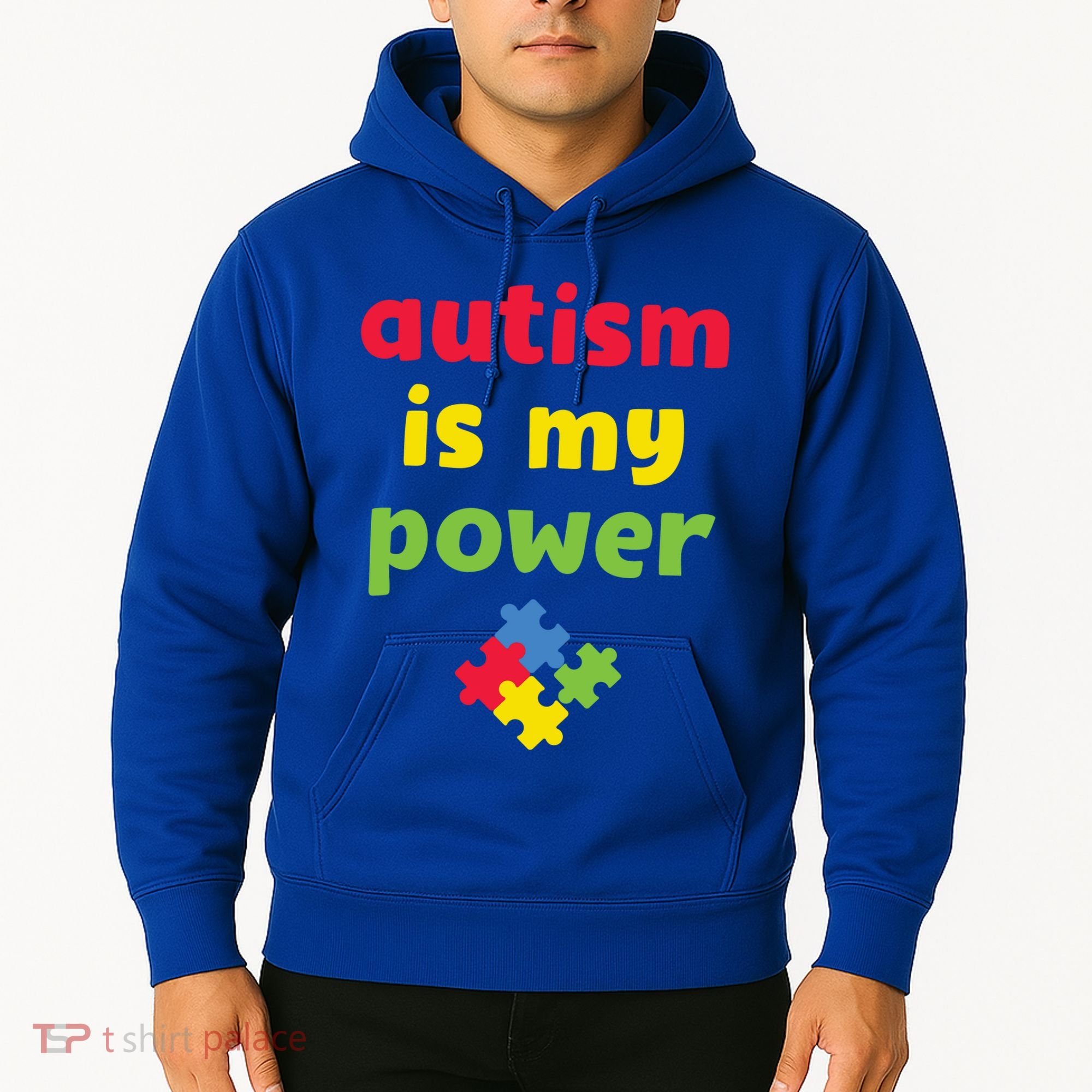 Autism Is My Power Autism Awareness Hoodie