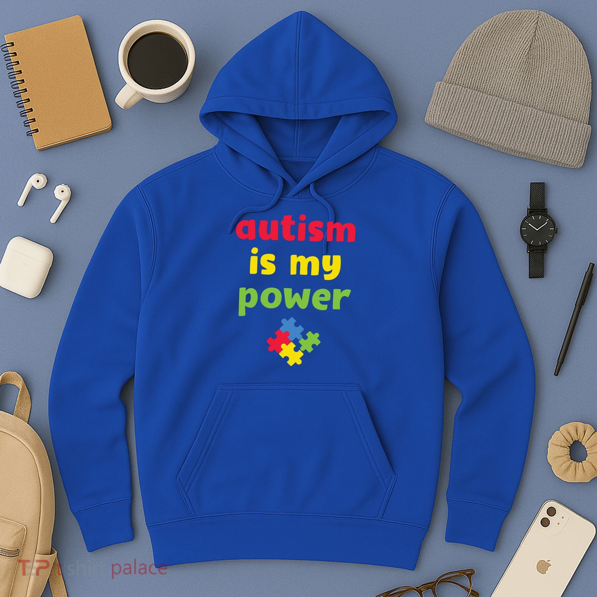 Autism Is My Power Autism Awareness Hoodie