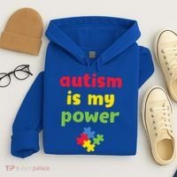 Autism Is My Power Autism Awareness Hoodie thumb 4