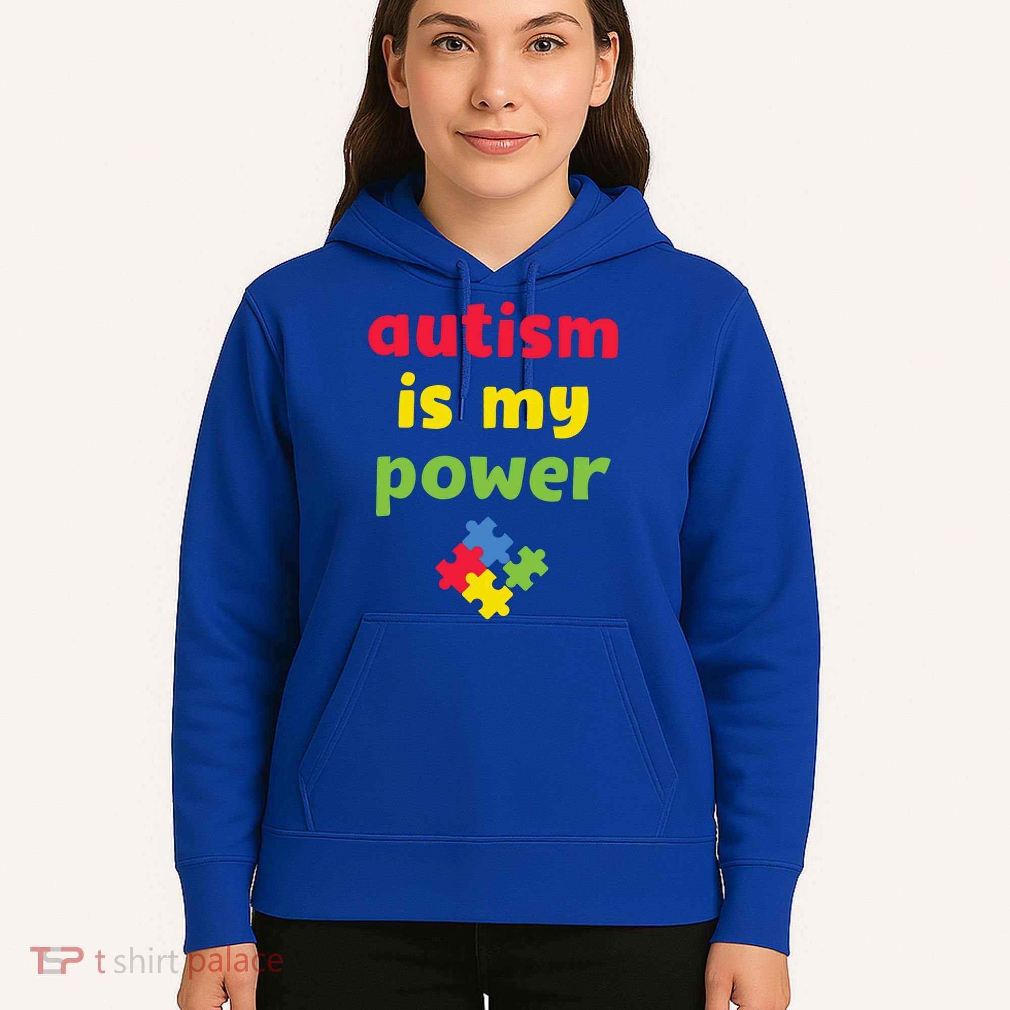 Autism Is My Power Autism Awareness Hoodie