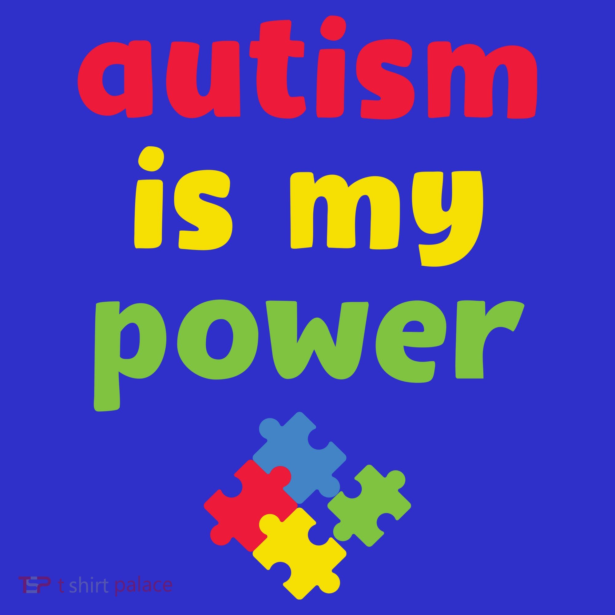 Autism Is My Power Autism Awareness Apron