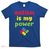 Autism Is My Power Autism Awareness T-Shirt thumb 0