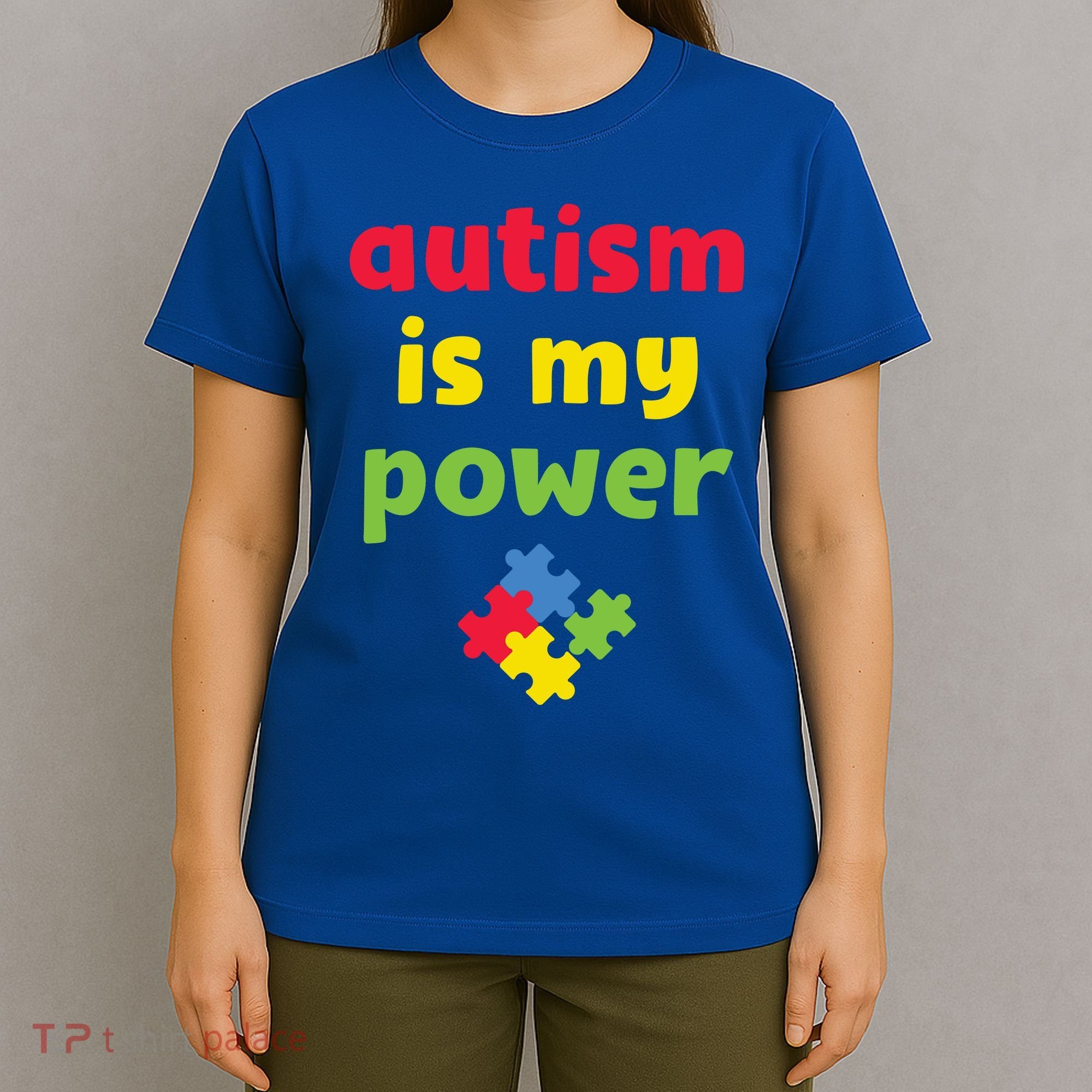 Autism Is My Power Autism Awareness T-Shirt