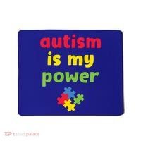 Autism Is My Power Autism Awareness Mousepad thumb 0