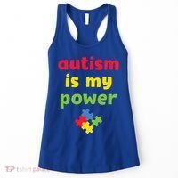 Autism Is My Power Autism Awareness Women's Tank Top thumb 0