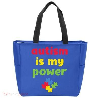 Autism Is My Power Autism Awareness Tote Bag