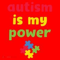 Autism Is My Power Autism Awareness Santa Hat thumb 1