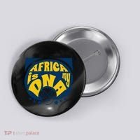 Africa Is My DNA Black History Month Button thumb 0