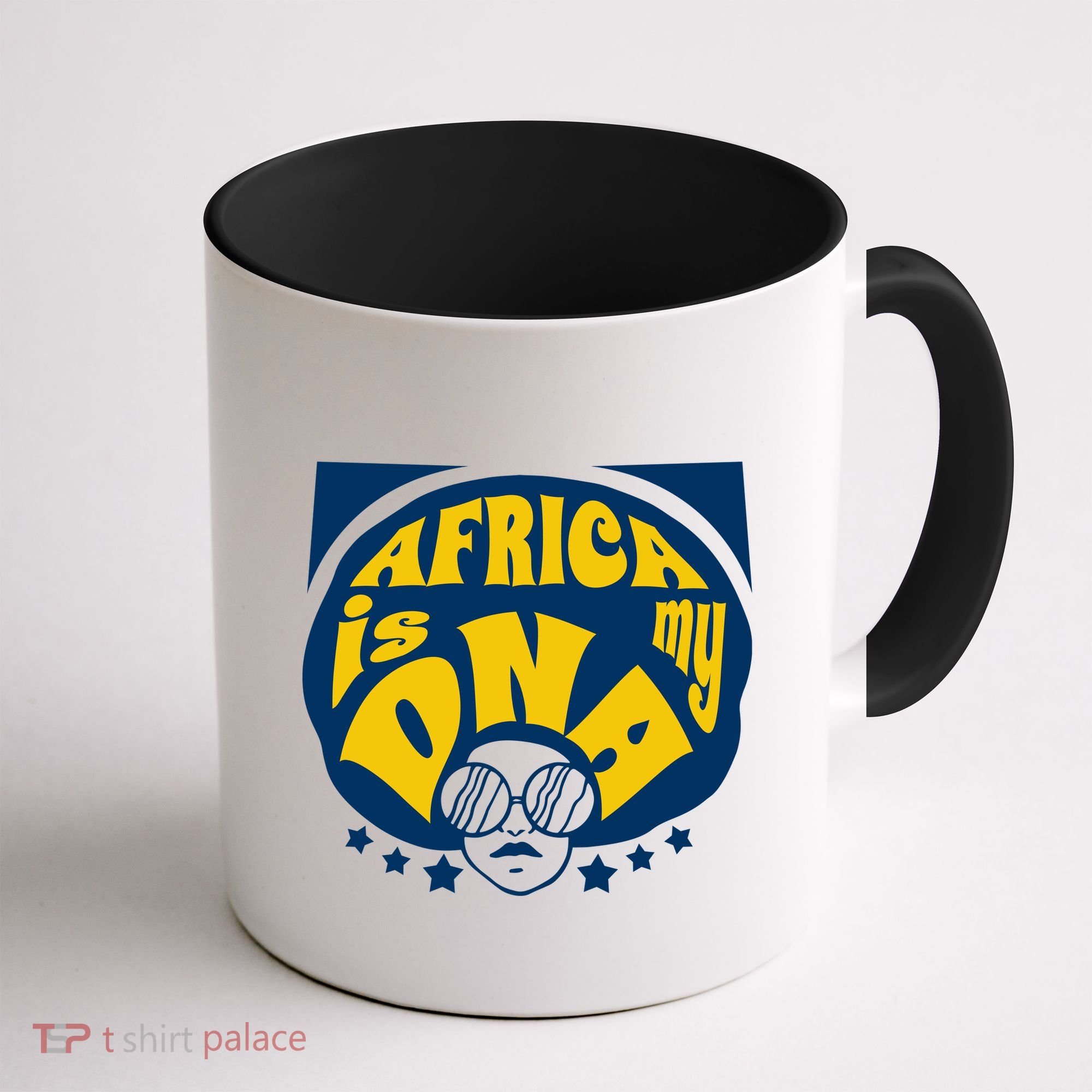 Africa Is My DNA Black History Month Coffee Mug
