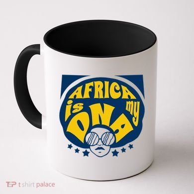 Africa Is My DNA Black History Month Coffee Mug