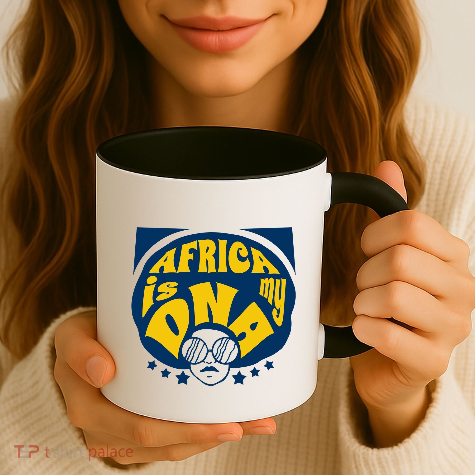 Africa Is My DNA Black History Month Coffee Mug