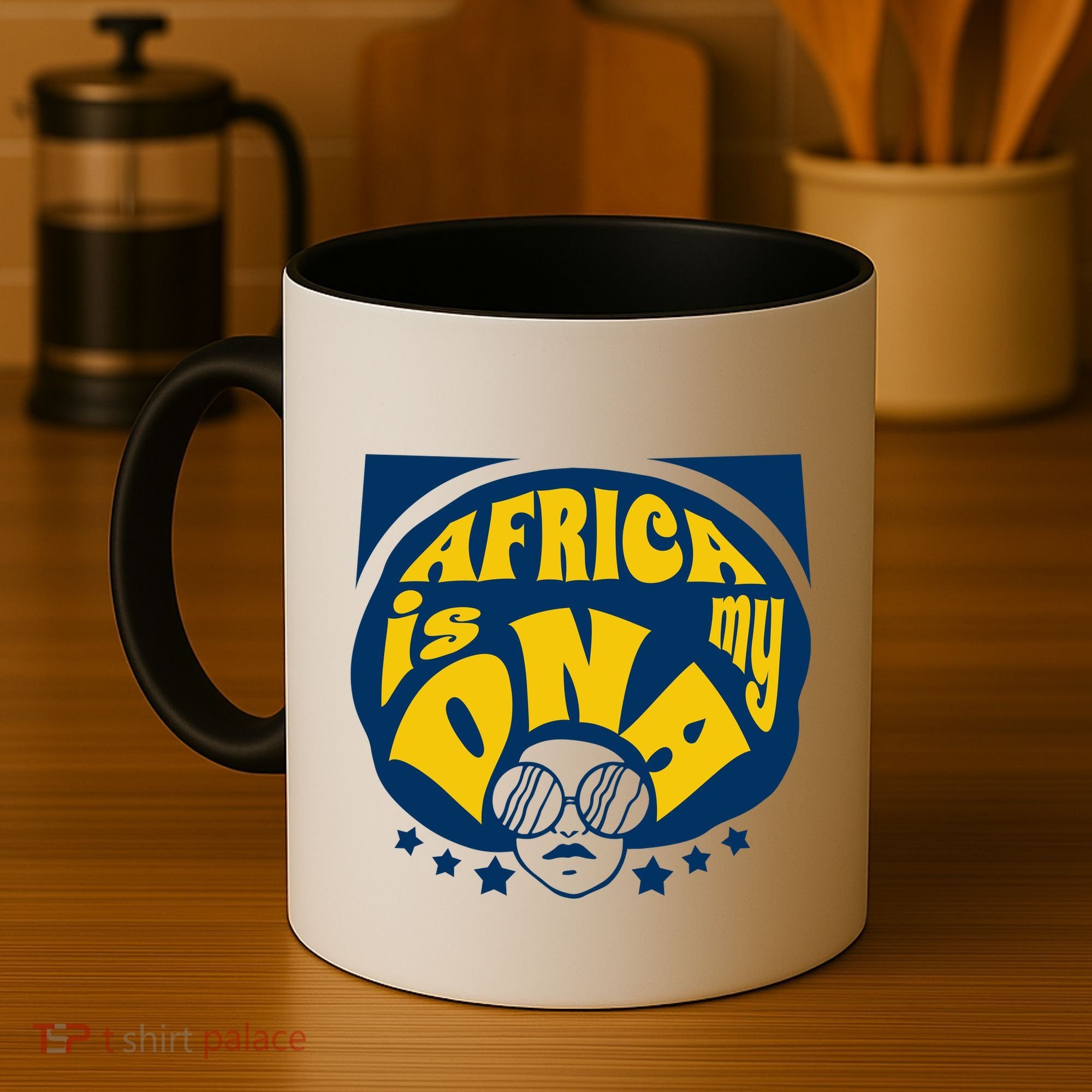 Africa Is My DNA Black History Month Coffee Mug