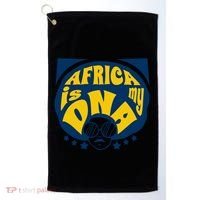 Africa Is My DNA Black History Month Golf Towel thumb 0
