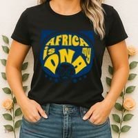 Africa Is My DNA Black History Month Women's T-Shirt thumb 2