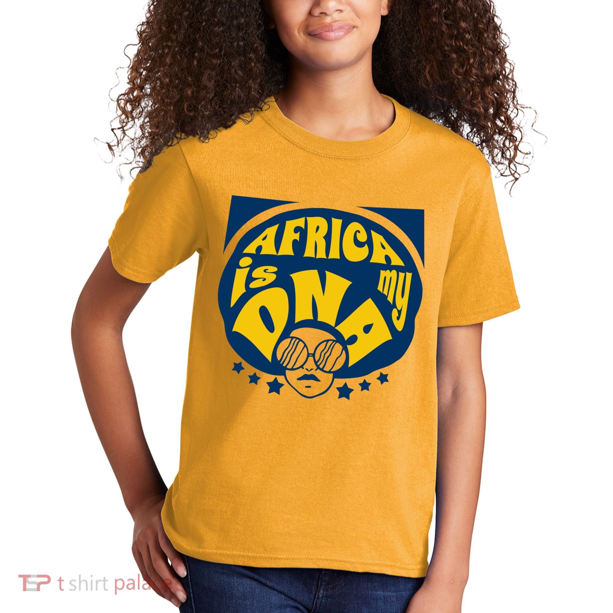 Africa Is My DNA Black History Month Kids T-Shirt