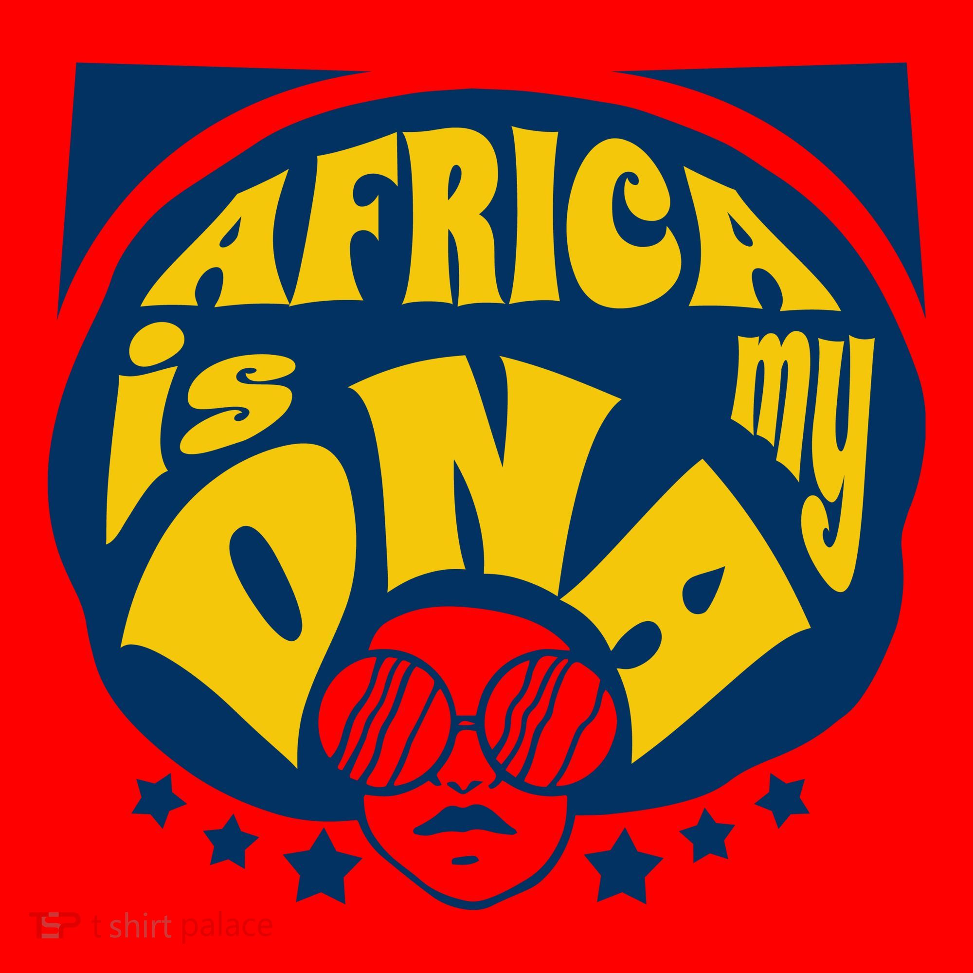 Africa Is My DNA Black History Month Santa Hat