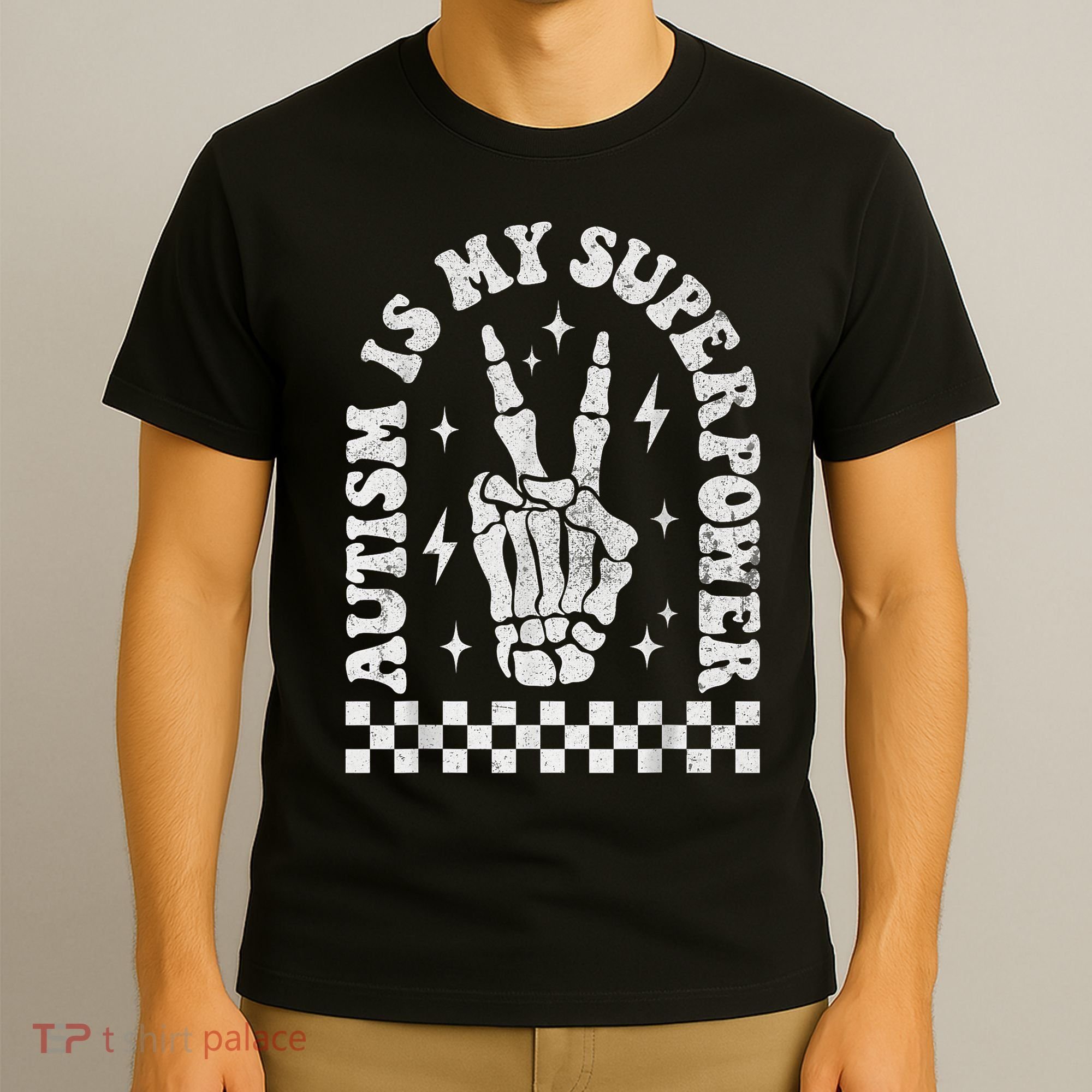 Autism Is My Superpower Groovy Autism Awareness  T-Shirt