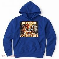 Autism Is My Supper Power Hard Skeleton Meme Oddly Specific Gift Hoodie thumb 0