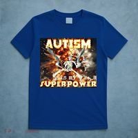 Autism Is My Supper Power Hard Skeleton Meme Oddly Specific Gift T-Shirt thumb 5