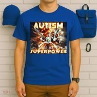 Autism Is My Supper Power Hard Skeleton Meme Oddly Specific Gift T-Shirt thumb 6