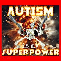 Autism Is My Supper Power Hard Skeleton Meme Oddly Specific Gift Santa Hat thumb 1