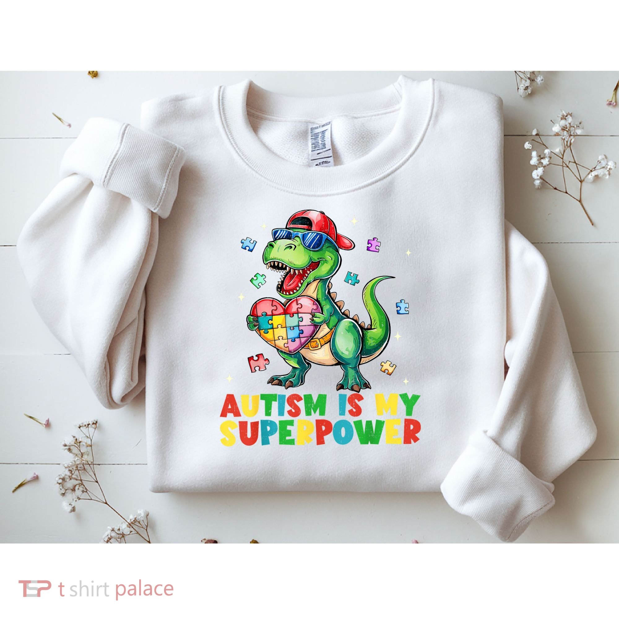 Autism Is My Superpower Funny Autism Awareness Sweatshirt