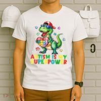 Autism Is My Superpower Funny Autism Awareness T-Shirt thumb 6