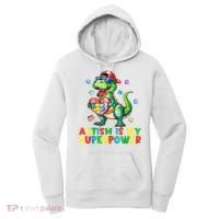Autism Is My Superpower Funny Autism Awareness Women's Hoodie thumb 0