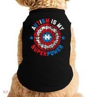 Autism Is My Superpower Autism Awareness Autistic Doggie Tank thumb 0