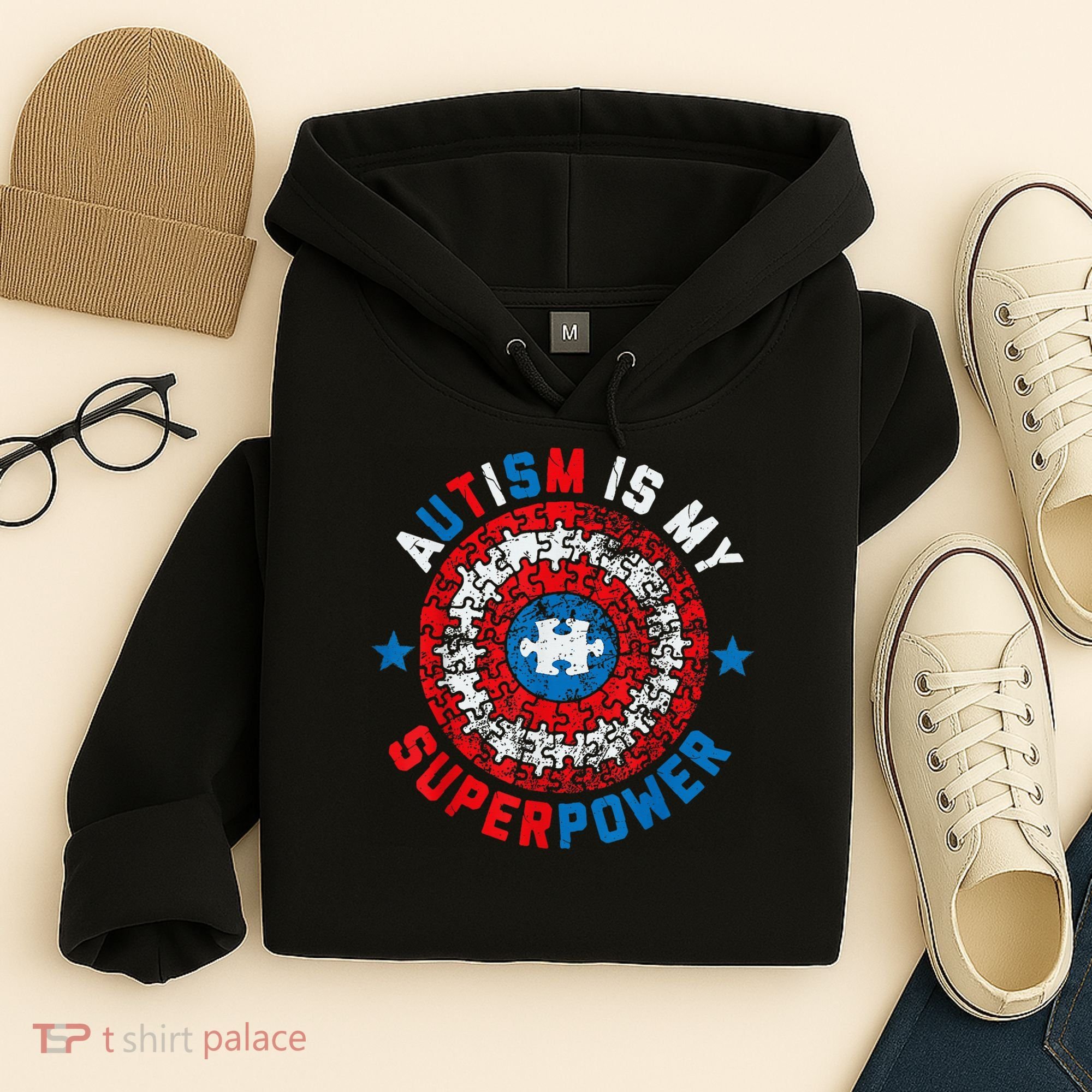 Autism Is My Superpower Autism Awareness Autistic Hoodie