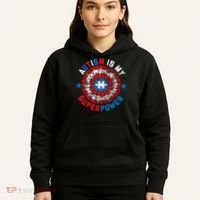 Autism Is My Superpower Autism Awareness Autistic Hoodie thumb 5