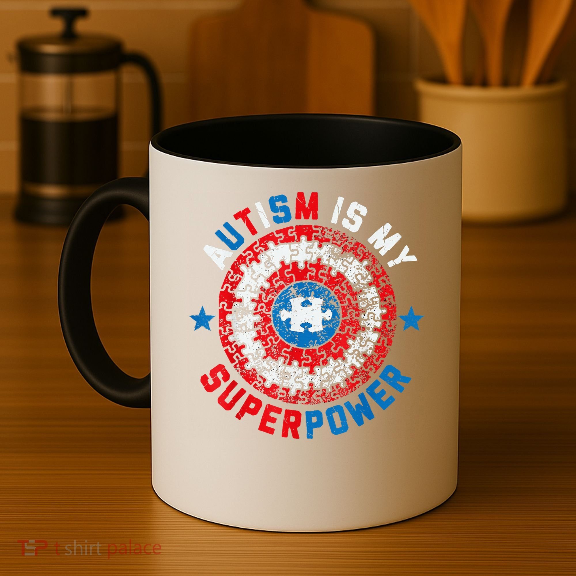 Autism Is My Superpower Autism Awareness Autistic Coffee Mug