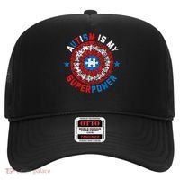 Autism Is My Superpower Autism Awareness Autistic Hat thumb 0