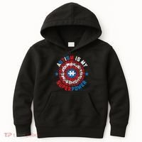 Autism Is My Superpower Autism Awareness Autistic Kids Hoodie thumb 0
