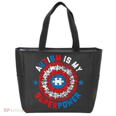 Autism Is My Superpower Autism Awareness Autistic Tote Bag
