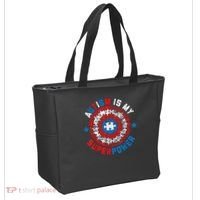 Autism Is My Superpower Autism Awareness Autistic Tote Bag thumb 2