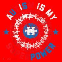 Autism Is My Superpower Autism Awareness Autistic Santa Hat thumb 1