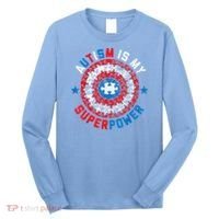 Autism Is My Superpower Autism Awareness Autistic Long Sleeve Shirt thumb 0